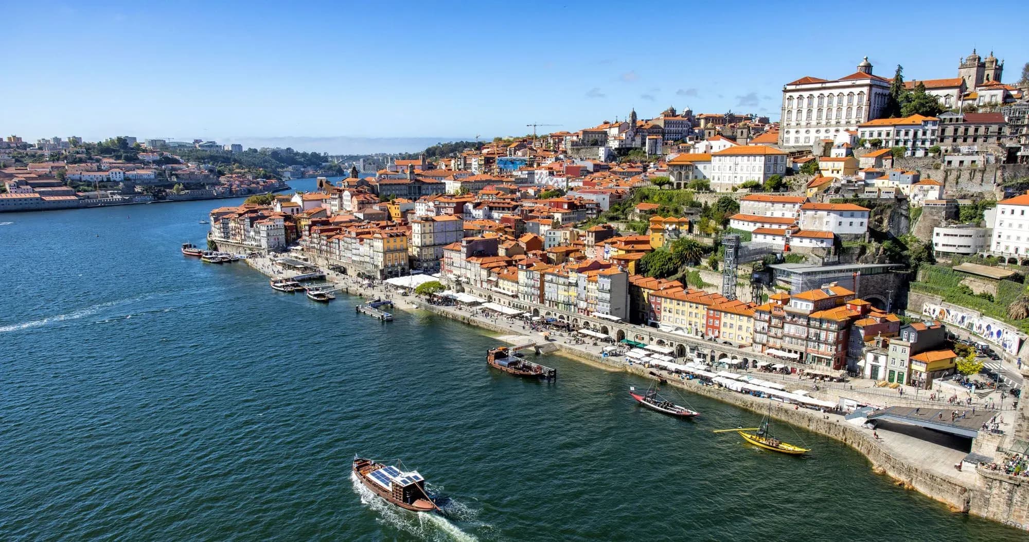 Vista do Porto e do rio Douro